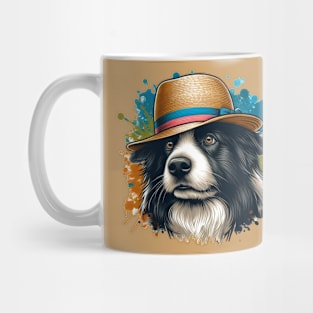 Border Collie Art Mug